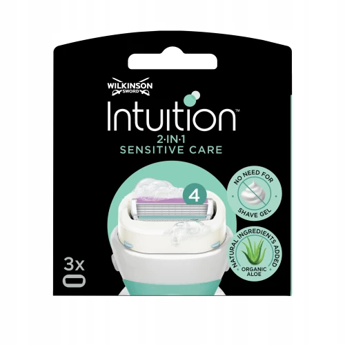 WILKINSON SWORD INTUITION 2W1 SENSITIVE CARE WKŁADY 3SZT