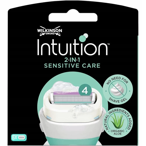 WILKINSON Intuition SENSITIVE CARE 6 WKŁADÓW