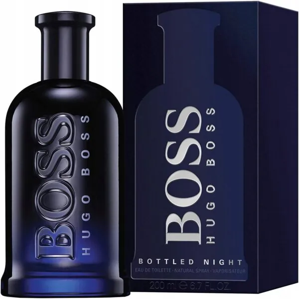 HUGO BOSS BOTTLED NIGHT 200ML EDT USZK. OPAK.