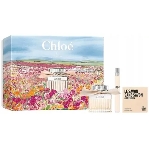CHLOE CHLOE 50ML EDP + MYDEŁKO + 10ML EDP ZESTAW
