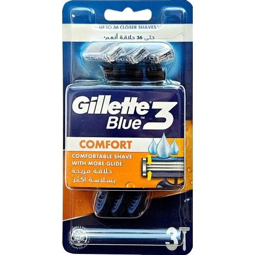 GILLETTE BLUE 3 COMFORT MASZYNKI DO GOLENIA 3 SZT