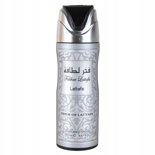 LATTAFA FAKHAR SILVER MEN 200ML DEZODORANT W SPRAYU