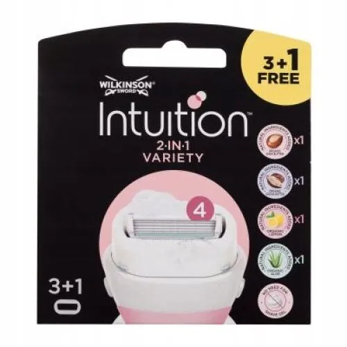 WILKINSON SWORD INTUITION 2 IN 1 VARIETY WKŁADY 4 SZT