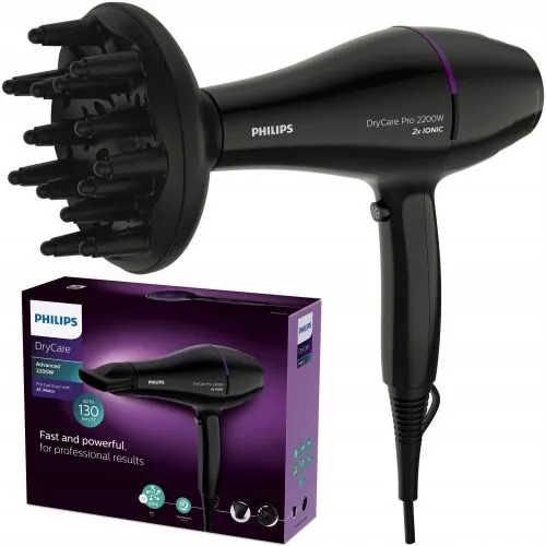 Suszarka do włosów Philips DryCare BHD274/00 silnik AC 2200W