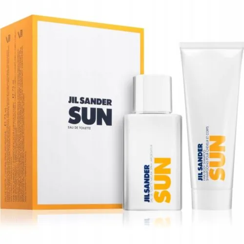 JIL SANDER SUN 75ML EDT + 75ML ŻEL POD PRYSZNIC DO WŁOSÓW I CIAŁA