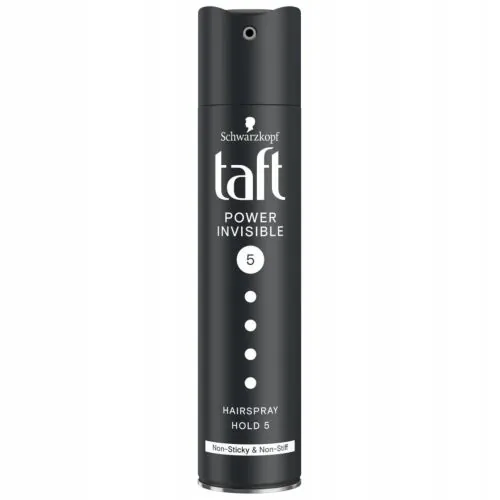 TAFT POWER INVISIBLE 5 LAKIER DO WŁOSÓW 250ML