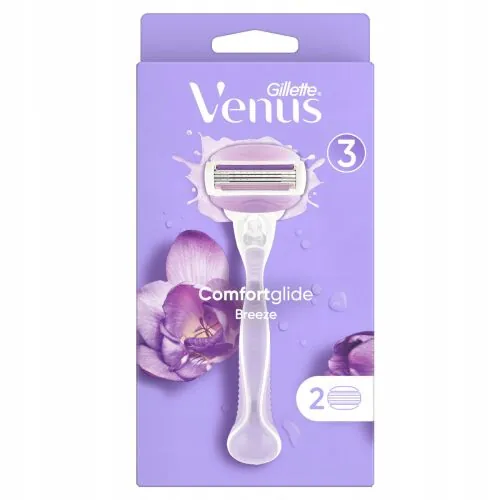 GILLETTE VENUS COMFORTGLIDE BREEZE RĄCZKA + 2 WKŁADY