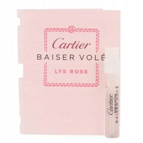 CARTIER BAISER VOLE LYS ROSE 1,5ML EDT PRÓBKA PERFUM