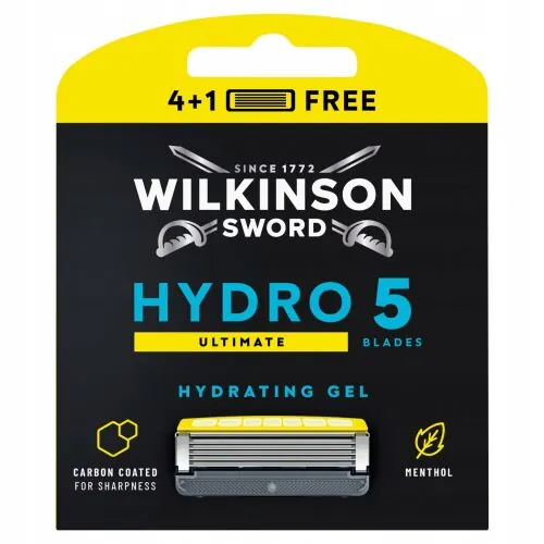 WILKINSON SWORD HYDRO 5 ULTIMATE WKŁADY DO MASZYNKI 5SZT USZK. OPAK.