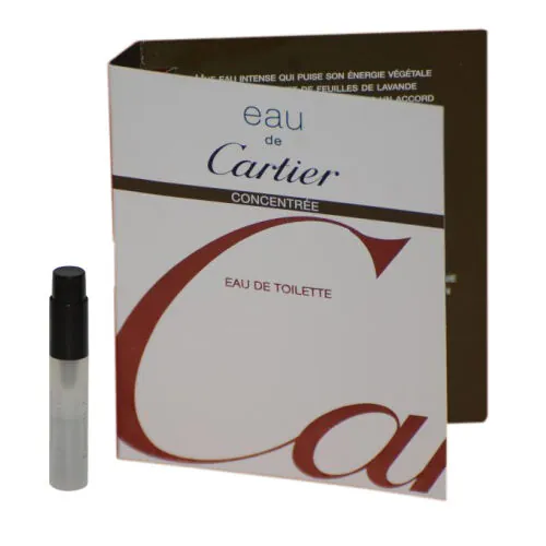 EAU DE CARTIER CONCENTREE1,5ML PRÓBKA PERFUM