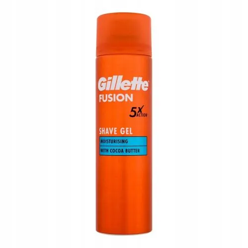 GILLETTE FUSION 5 MOISTURISING 200ML ŻEL DO GOLENIA