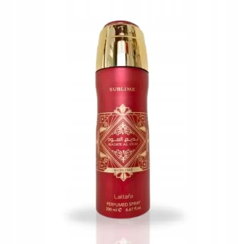 LATTAFA BADE'E AL OUD SUBLIME 200ML PERFUMOWANY DEZODORANT W SPRAYU