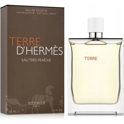 FLAKON HERMES TERRE D HERMES EAU FRAICHE 125ML EDT